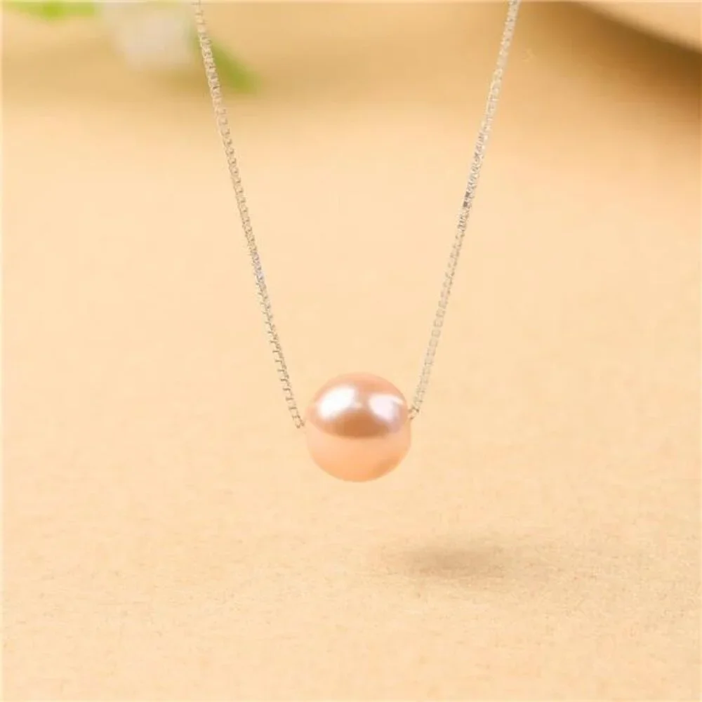 S925 Sterling Silver Pink Pearl 7 Year Old Birthday Gifts